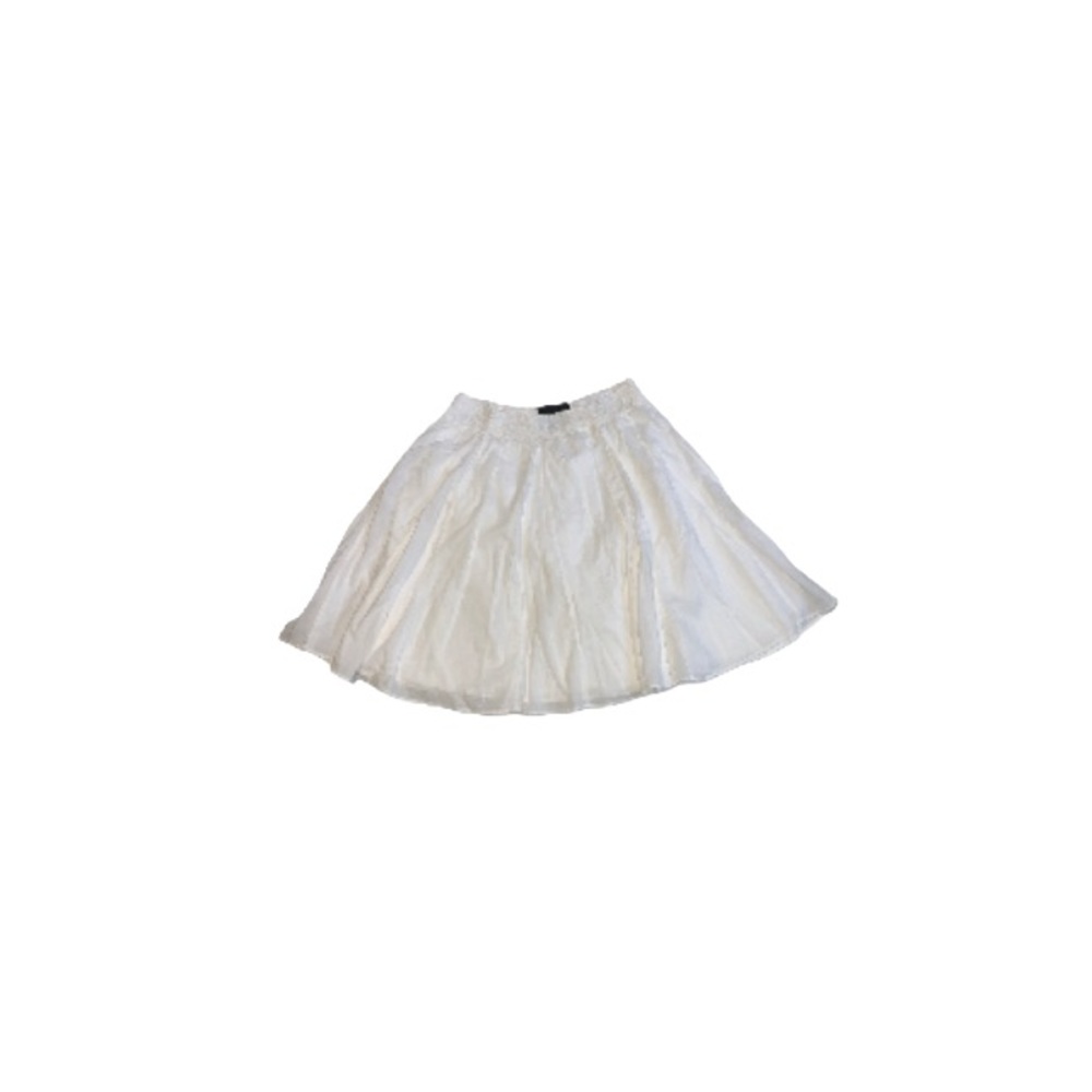 🆕 Banana Republic White Boho Skirt - Women’s Size Large